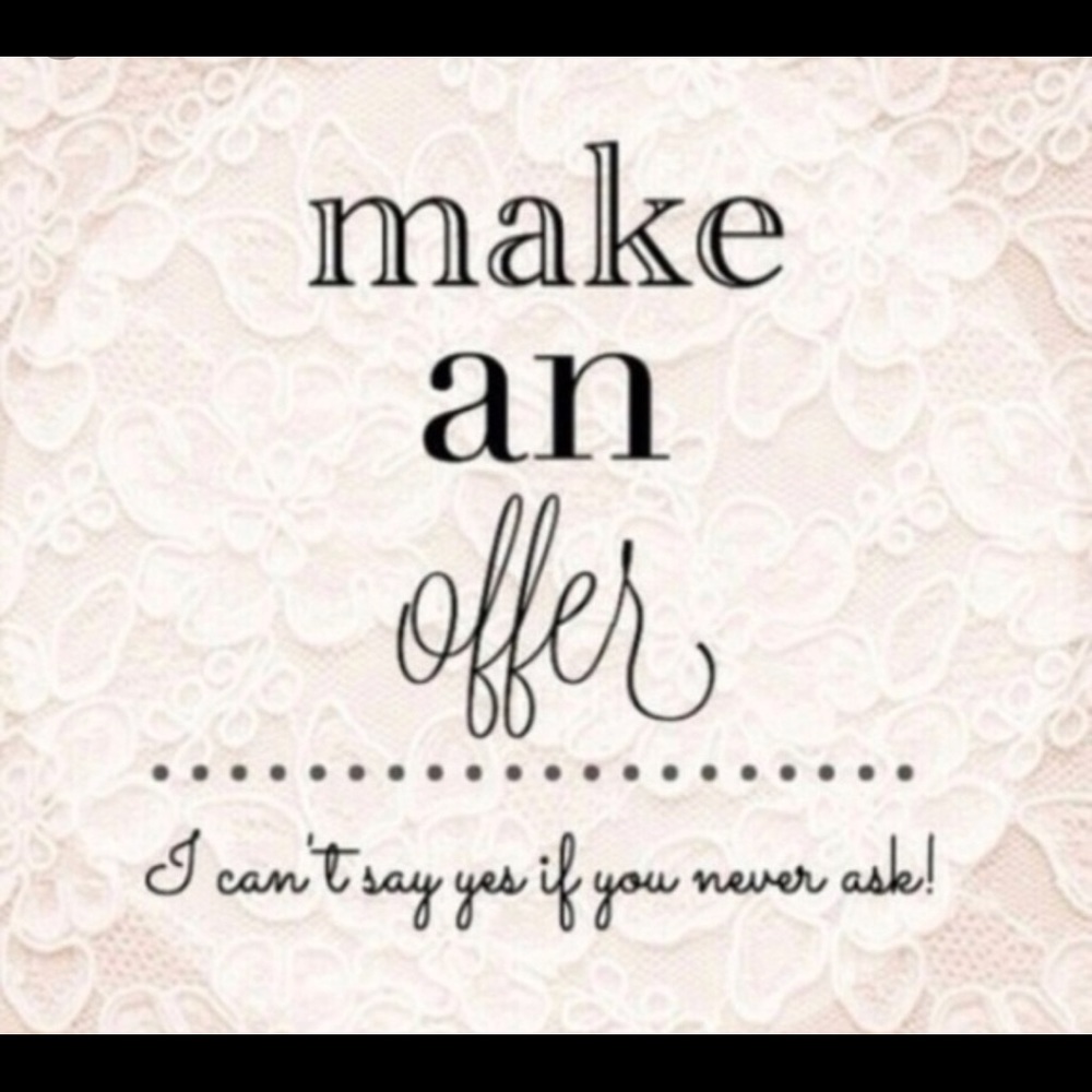 Make me an offer!